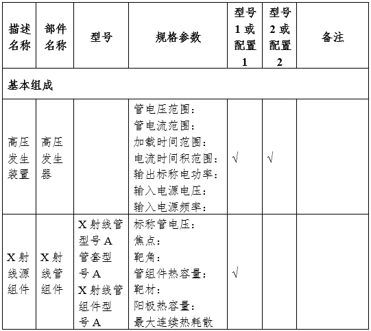 攝影X射線機注冊審查指導(dǎo)原則（2024年修訂版）（2024年第19號）(圖4)