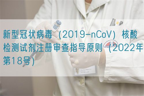 新型冠狀病毒（2019-nCoV）核酸檢測試劑注冊審查指導原則（2022年第18號）(圖1)